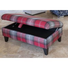 Lilly Legged Ottoman