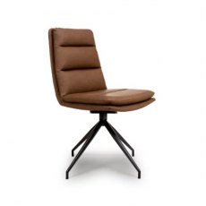 Nobo Swivel Chair - Tan