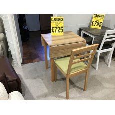 Anbercraft Drop Leaf Table and 2 Chairs