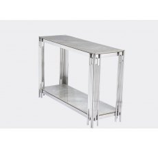 Belini Console Table - Sintered Stone and Stainless Steel