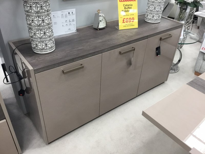 CLEARANCE PRODUCTS Catania Buffet Sideboard