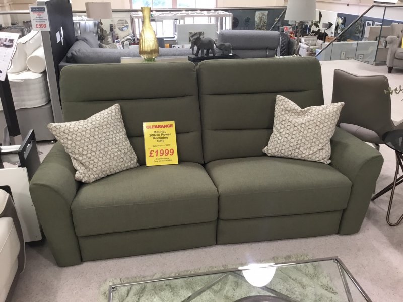 CLEARANCE PRODUCTS Mauriac 200cm Power Reclining Sofa