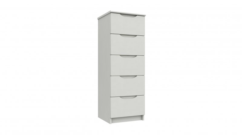 One Call Renata 5 Drawer Tallboy